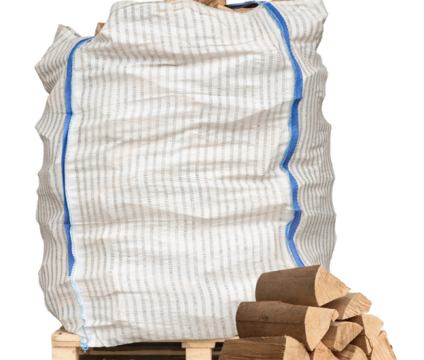 Brennholz 10–33 cm – Sack 1,9 Raummeter – Buche