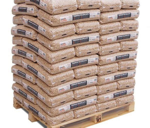 Holzpellets German Flames 6 mm EN+ A1 – Palette 990 kg