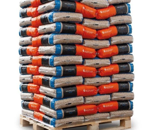 Granulés HEIZFUXX blau EN+ A1 – Palette 65 Säcke x 15 kg
