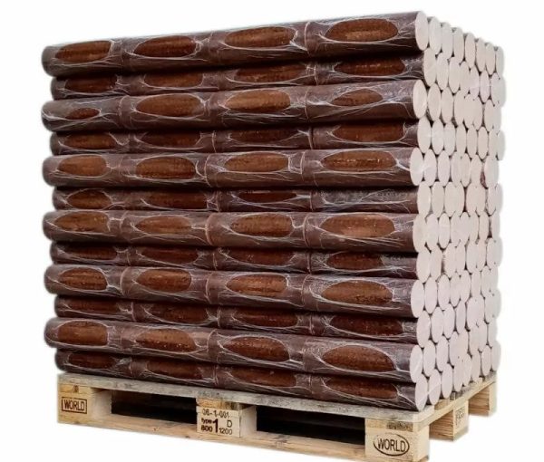 Pressholz-Briketts 100% Buche – Palette à 960 kg