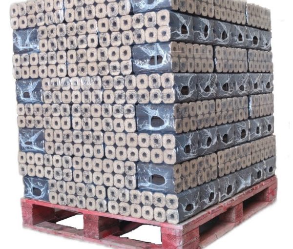 Holzbrikett PINI KAY – Palette 960 kg