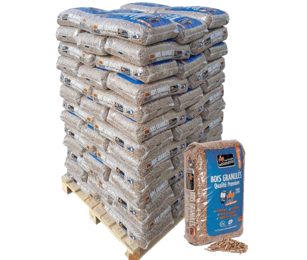 Holzpellets Woodstock – 78 Säcke à 15 kg