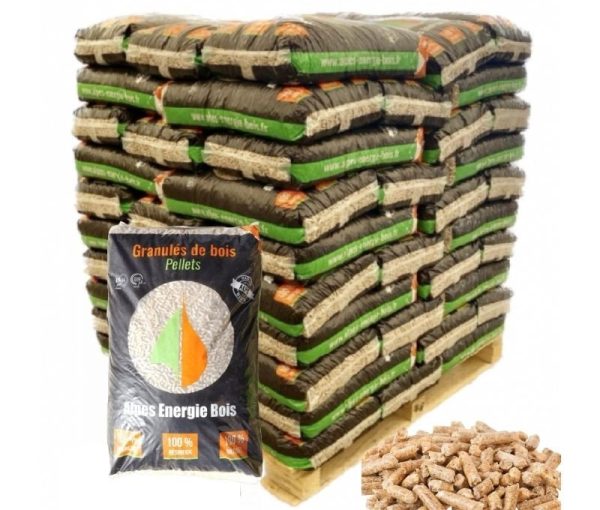 Pellets Alpes Energie Bois – Palette mit 70 Säcken à 15 kg
