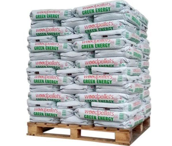 Pellets Green Energy DINplus – 65 Säcke à 15 kg