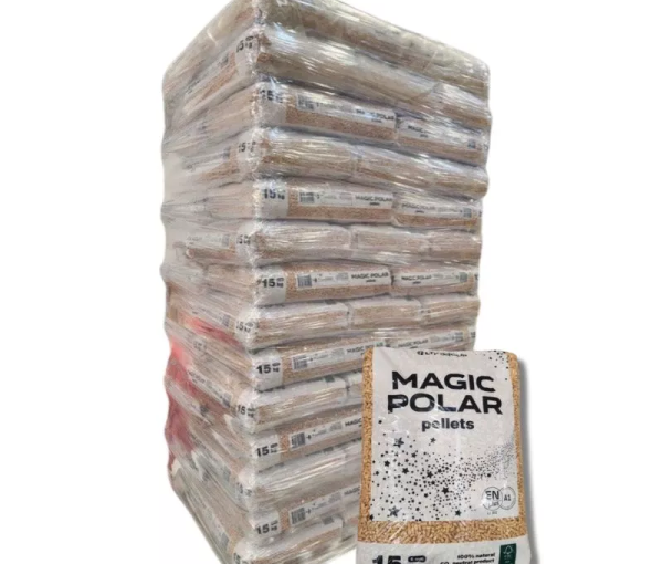 Pellet MAGIC POLAR – Palette mit 70 Säcken à 15 kg – EN Plus A1