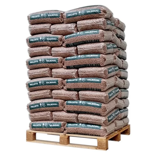 Pellets Valboval – Palette mit 65 Säcken à 15 kg