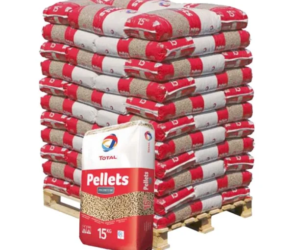 Pellets Total Premium – Palette mit 66 Säcken à 15 kg